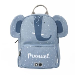 mochila trixie elefante personalizada
