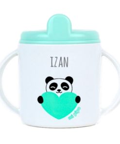 taza personalizada panda