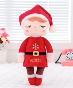 muñeca navideña personalizada