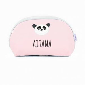 kişiselleştirilmiş panda makyaj çantası